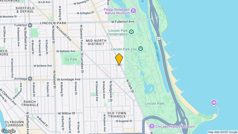 HIGHPOINT Lincoln Park on Clark Mapa y Detalles de la Ubicación