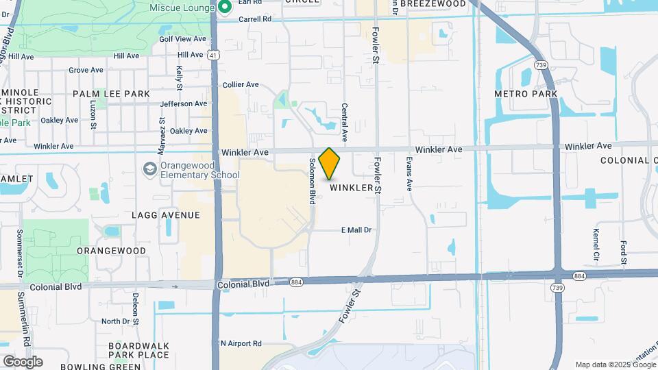 4109 Residence Drive Map and Location Details