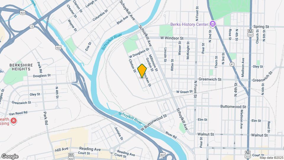 650 Eisenbrown St Map and Location Details