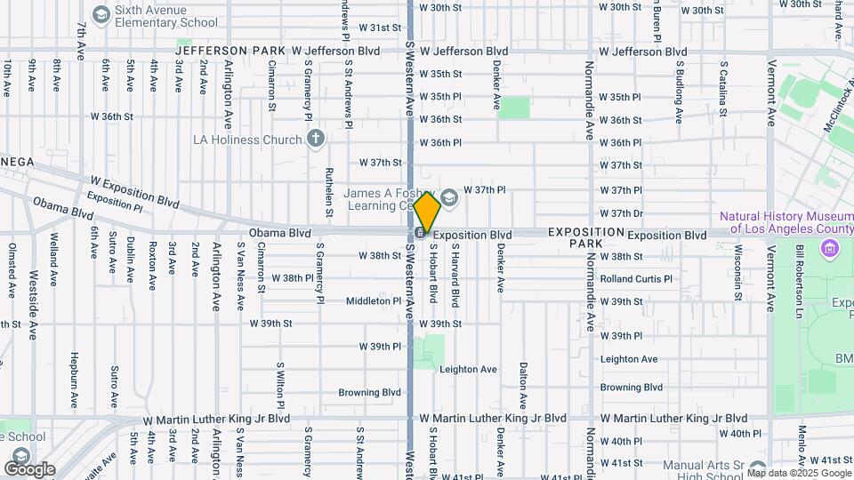 3779-3781 S Hobart Blvd Map and Location Details