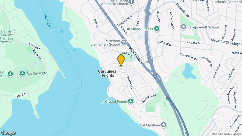 201 Sea Crest Cir Map and Location Details