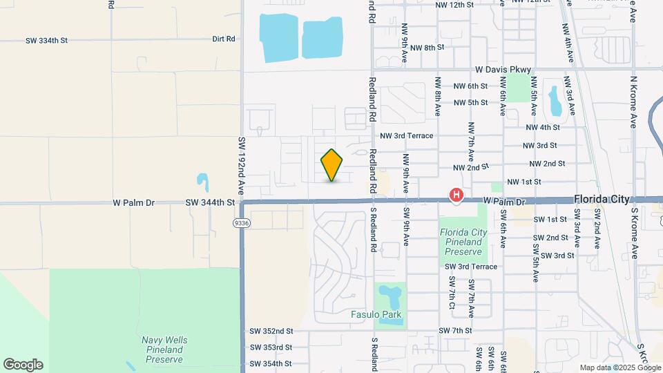1153 NW 1st Ter Map and Location Details