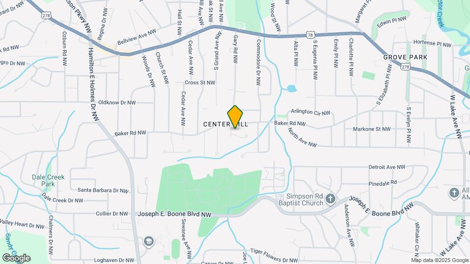 2267 Gary Ct NW Mapa y Detalles de la Ubicación