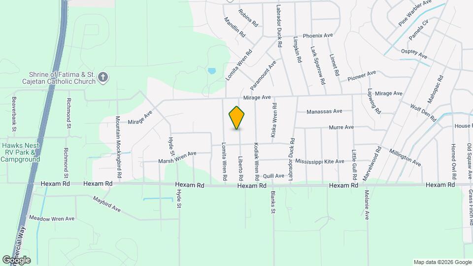 11191 Liberto Rd Map and Location Details