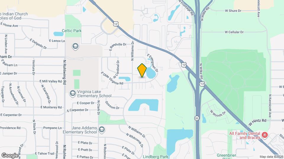 Clover Ridge East Apartments Map and Location Details