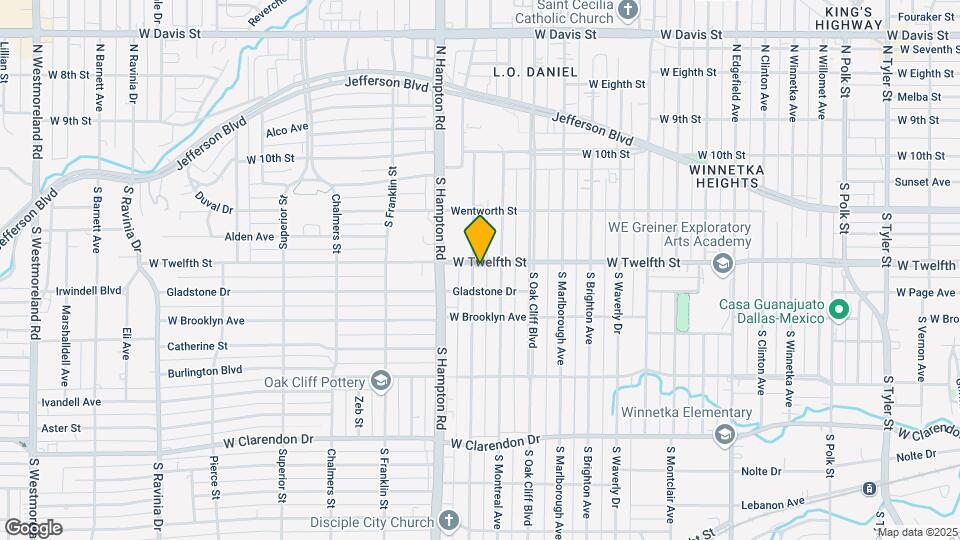 506 Hollywood Ave Map and Location Details