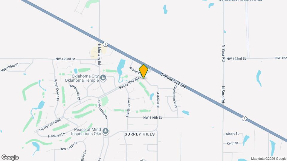 12033 Ashford Dr Map and Location Details