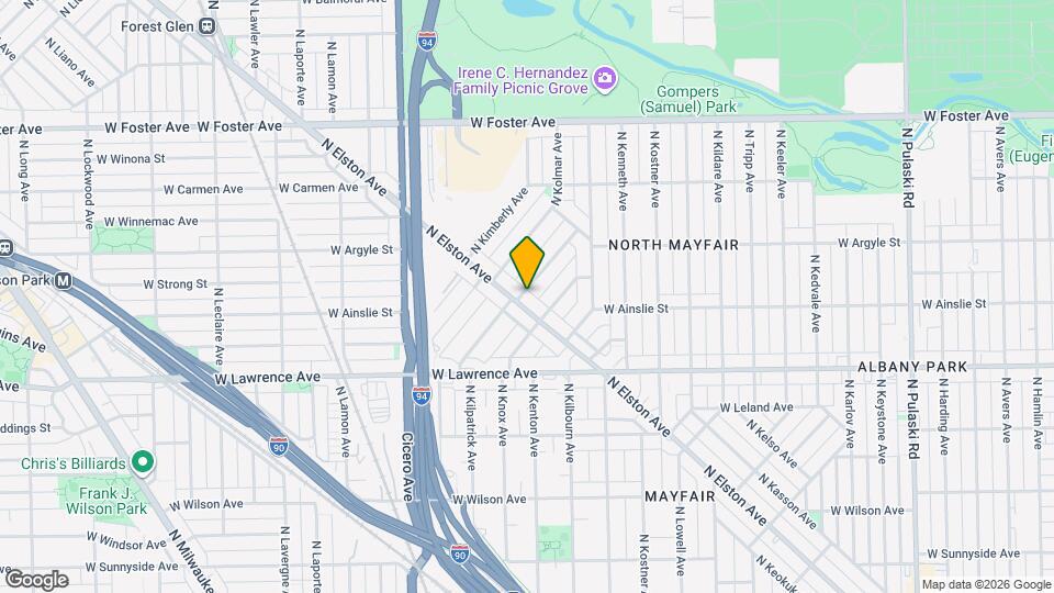 4901 N Kilpatrick Ave Mapa y Detalles de la Ubicación