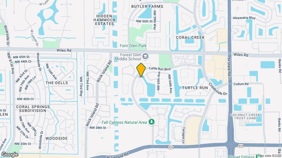 4201 NW 66th Ave Map and Location Details