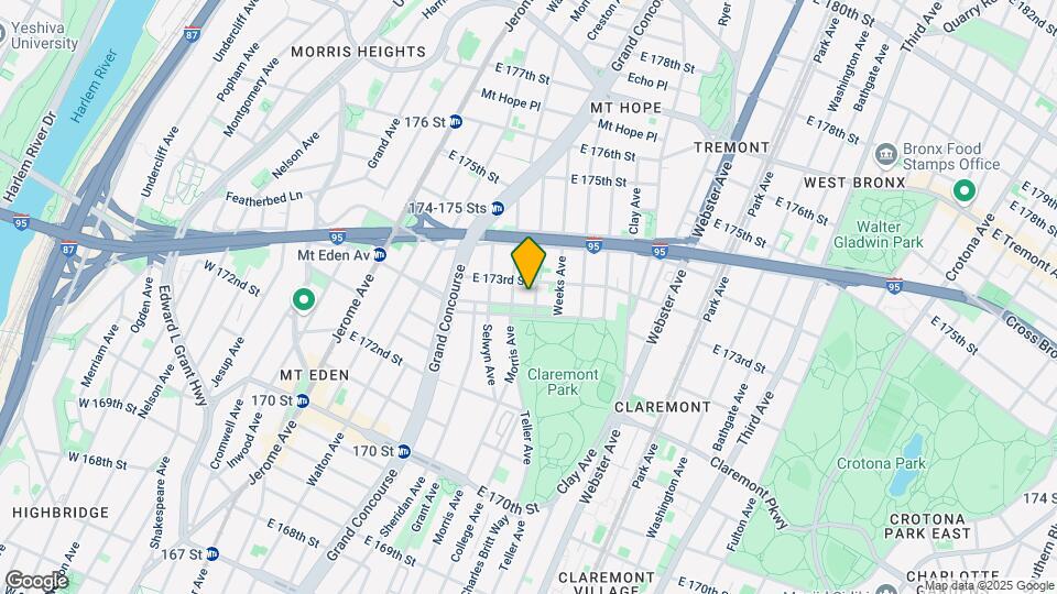 217 Mt Eden Pkwy Mapa y Detalles de la Ubicación