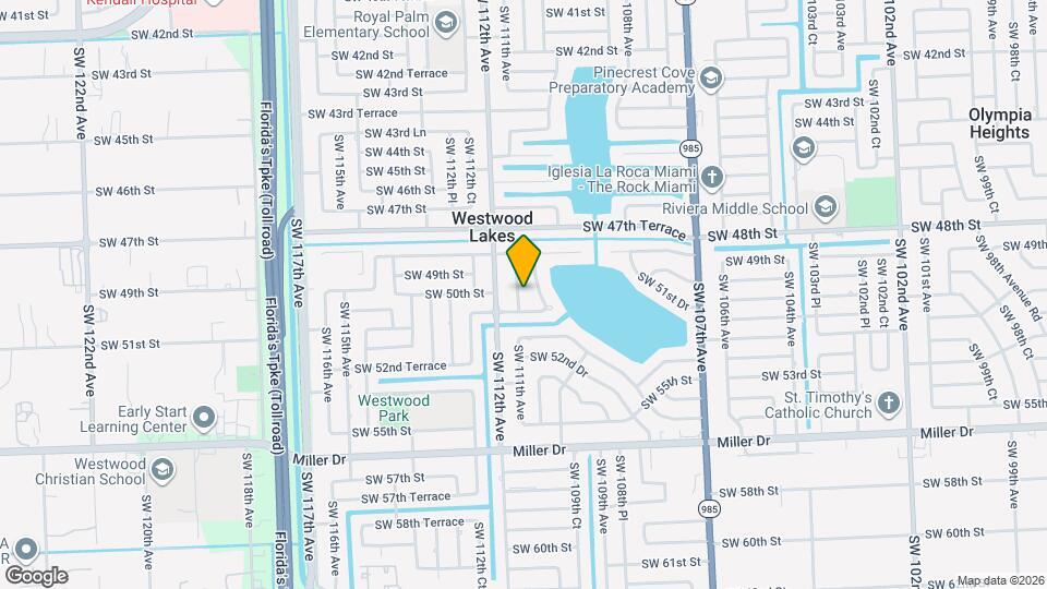 5005 SW 111th Ave, Unit 1 Map and Location Details