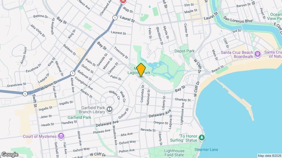 709 Bay St Map and Location Details