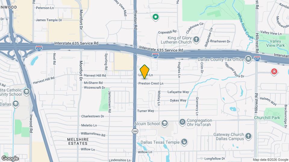 6031 Preston Crest Ln Map and Location Details