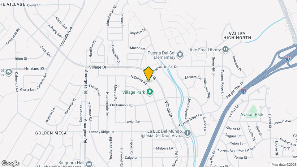 15991 N Culver Rd Map and Location Details