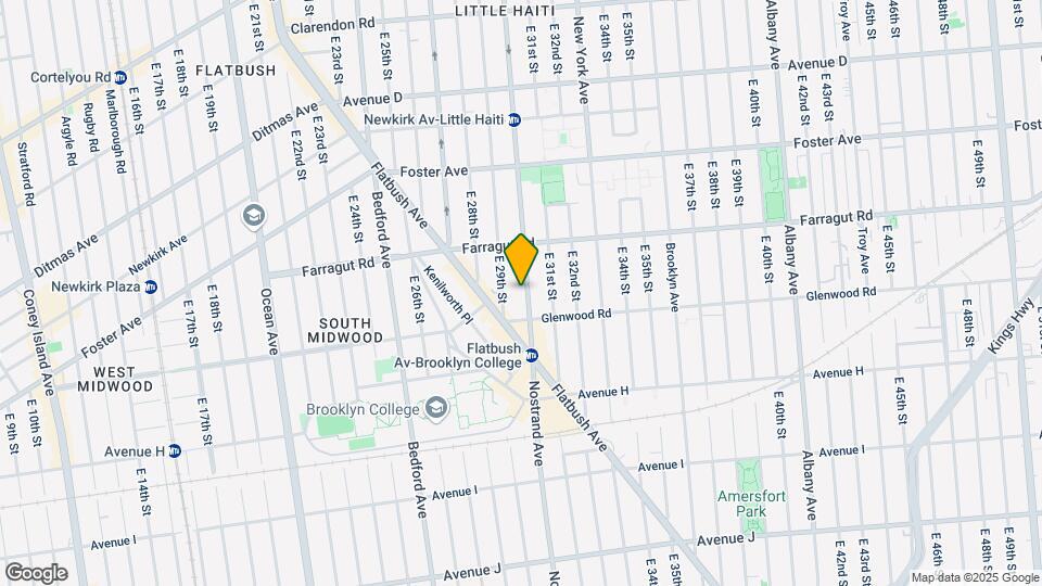 2084 Nostrand Ave Mapa y Detalles de la Ubicación