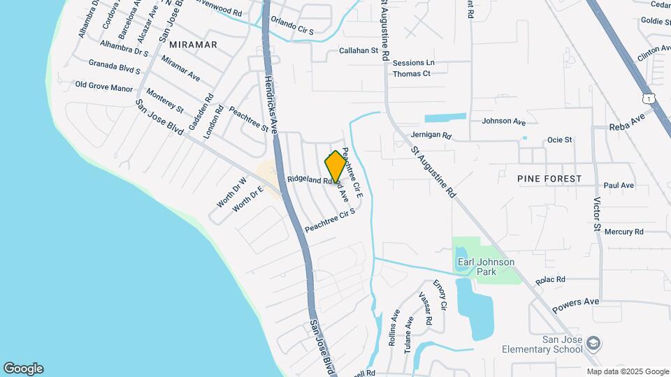 4514 Rosewood Ave Map and Location Details