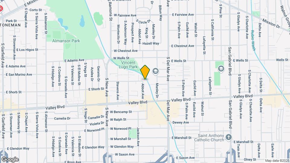 1502 Abbot Ave Map and Location Details