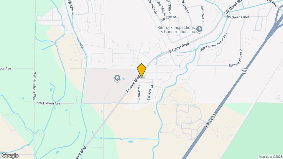 3886 SW Coyote Ln Map and Location Details