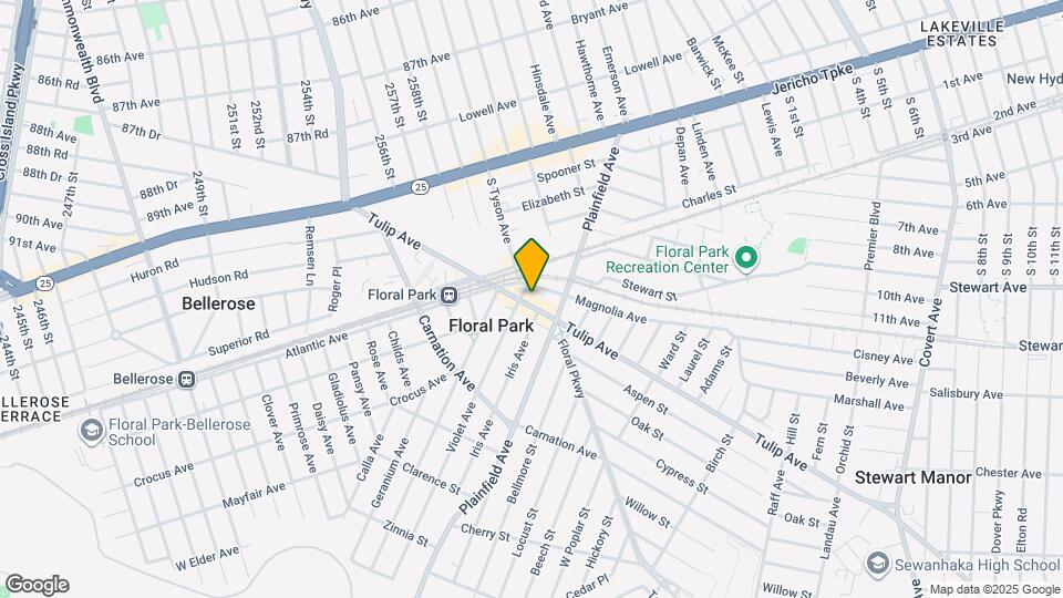 151 Tulip Ave Map and Location Details