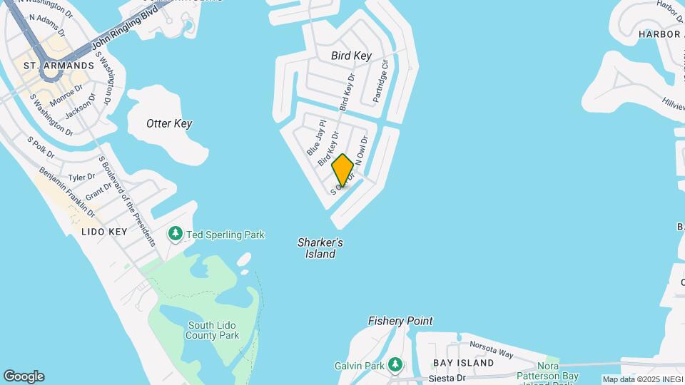 638 S Owl Dr Map and Location Details