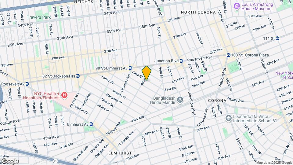 4106 Case St Mapa y Detalles de la Ubicación