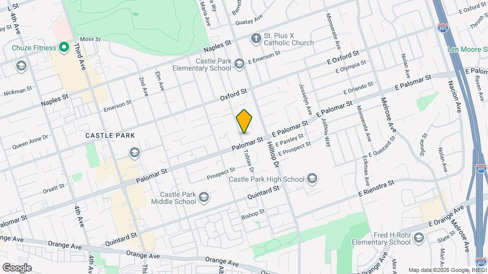 1295 Tobias Dr Map and Location Details