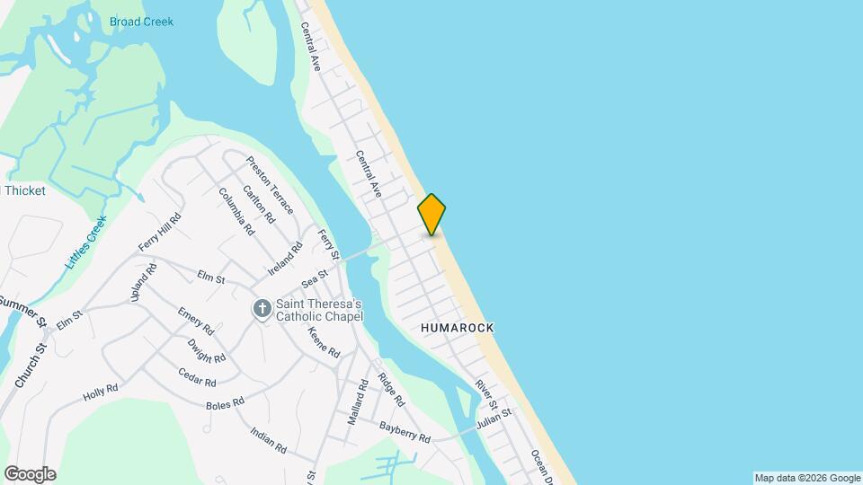 102 Humarock Bch Map and Location Details