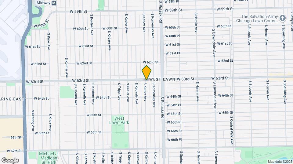 4061 W 63rd St Map and Location Details