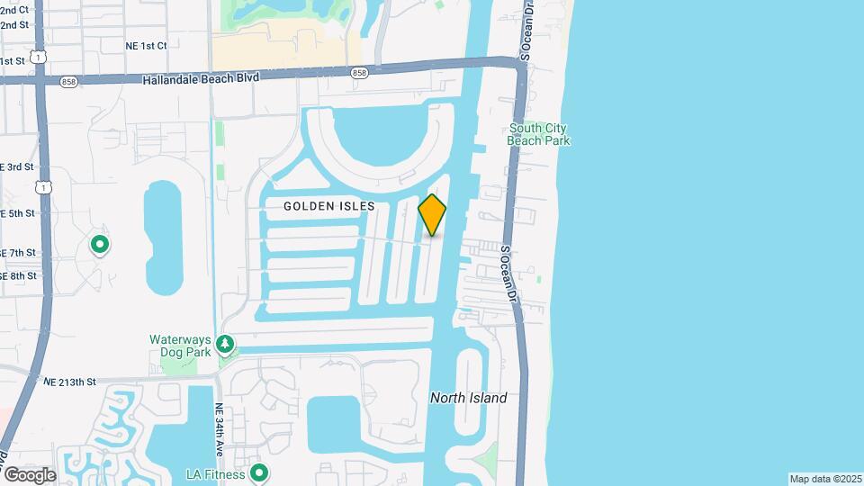 587 Palm Dr Map and Location Details