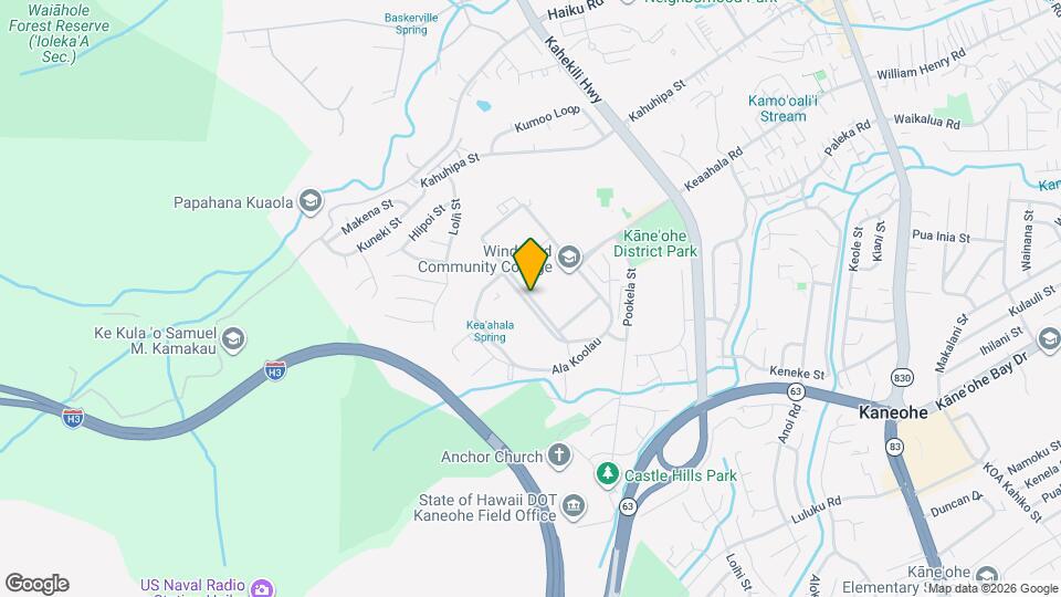 45-557-557 Keaahala Rd Map and Location Details