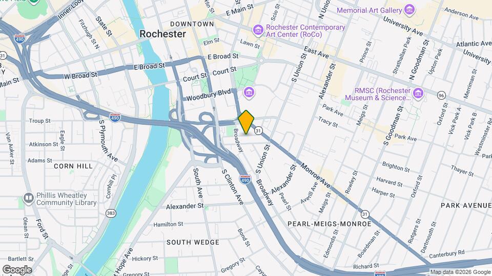 63 Marshall St, Unit REAR Map and Location Details