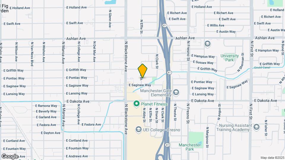 3908 N Effie St Map and Location Details