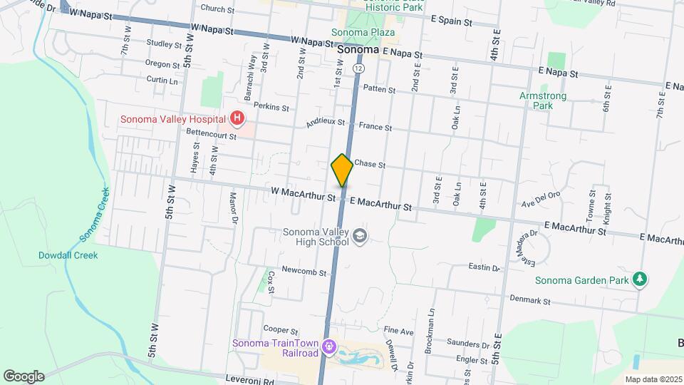 883 Broadway Map and Location Details