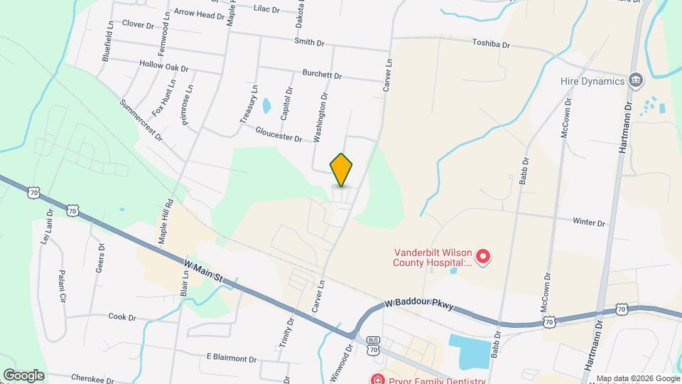 305 Jeffries Wy Mapa y Detalles de la Ubicación