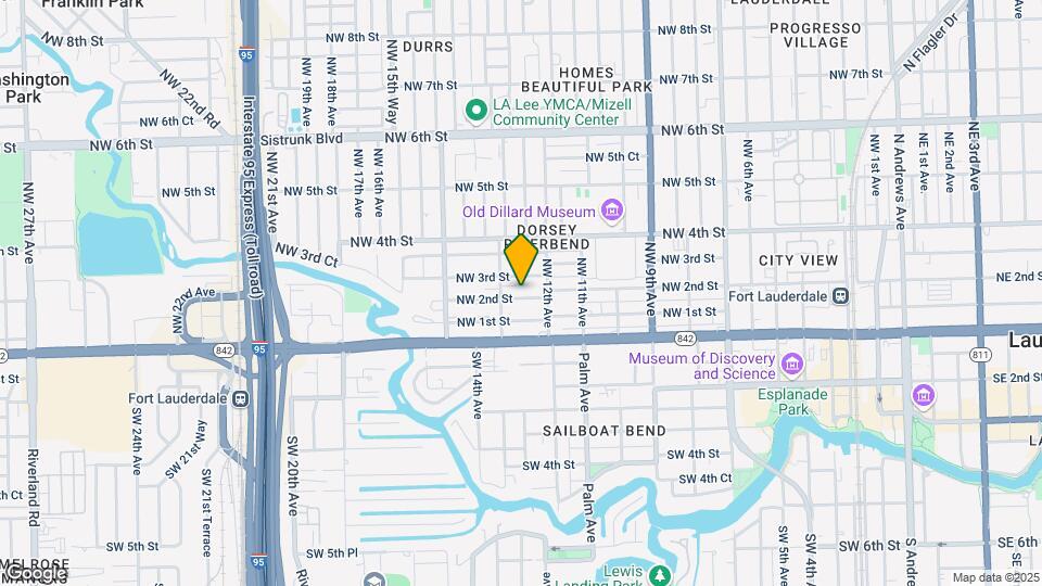 1301-1305 NW 2nd St Map and Location Details