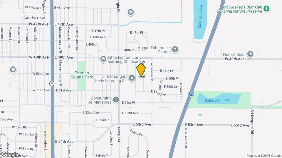 5026 Kentucky St Map and Location Details