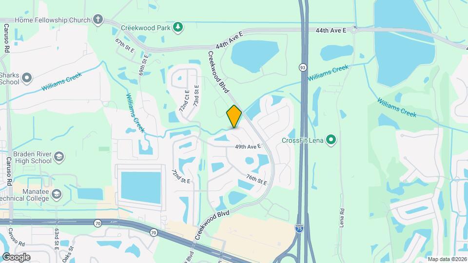 4805 76th Ct E Map and Location Details