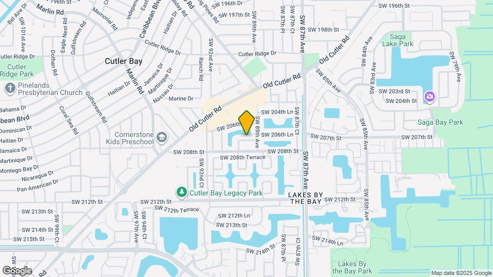 8955 SW 207th St Map and Location Details