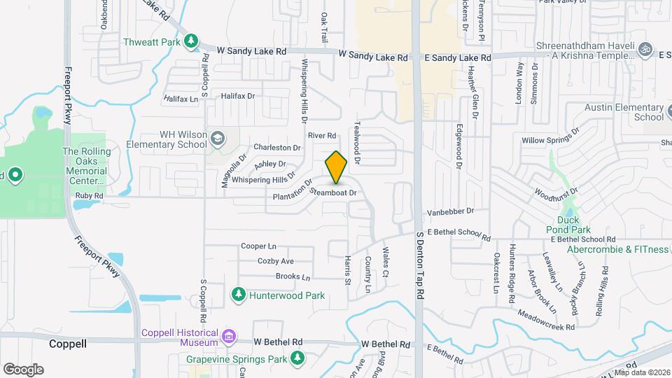 212 Steamboat Dr Map and Location Details