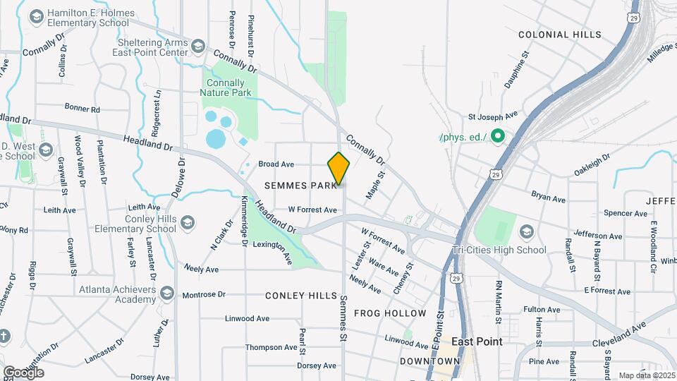 2489 Semmes St Mapa y Detalles de la Ubicación