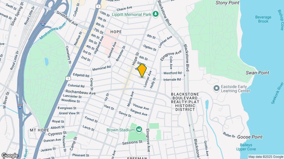 113 Lauriston St Map and Location Details