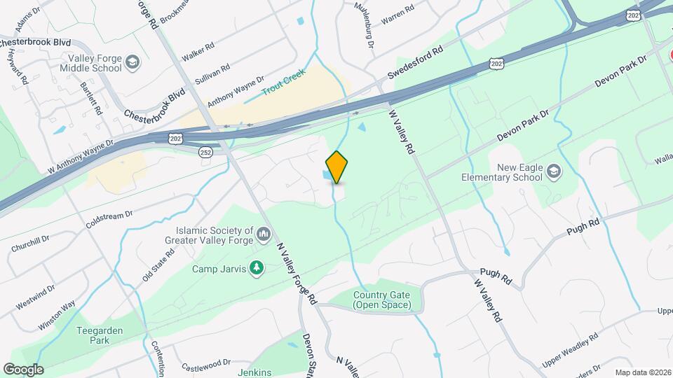 510 Old Forge Crossing Map and Location Details