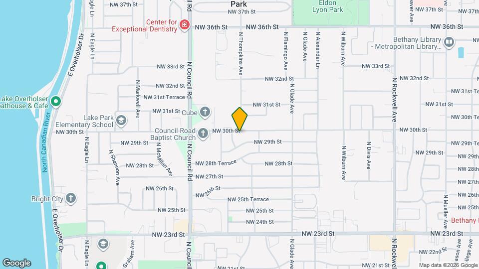 7728 NW 30th St Map and Location Details