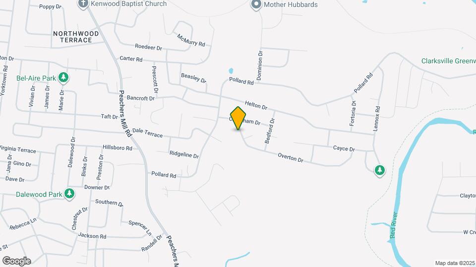 504 Overton Dr Map and Location Details