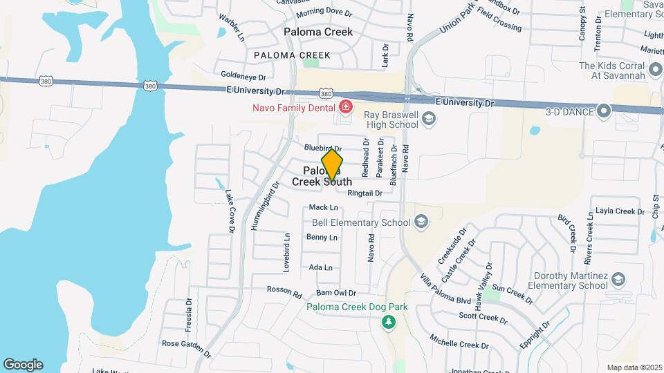 408 Crossbill Ln Map and Location Details