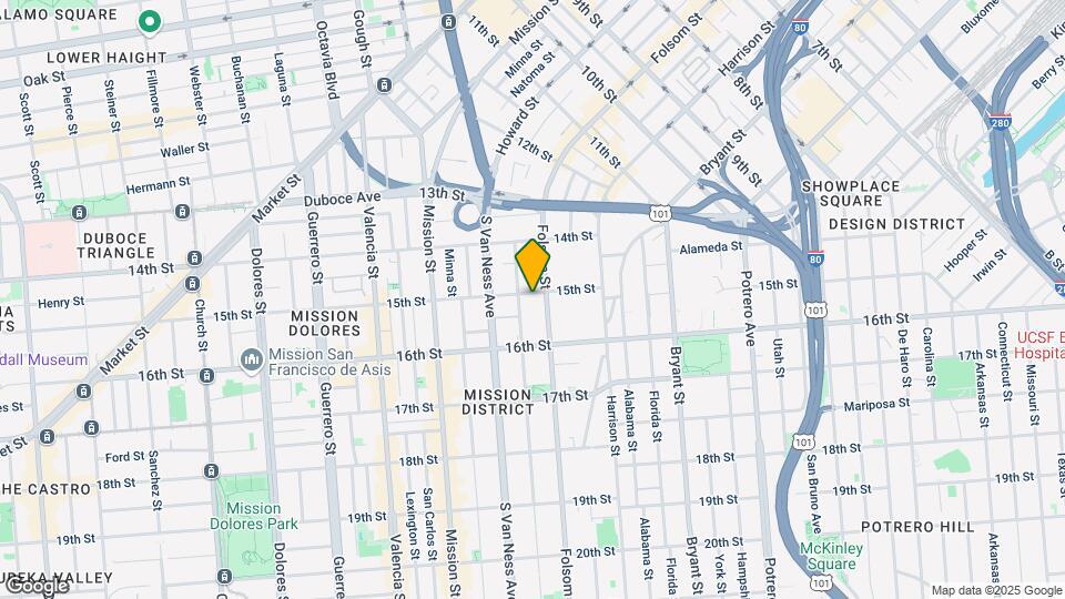 1415 15th St Map and Location Details