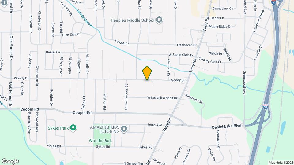 249 Woody Dr Map and Location Details