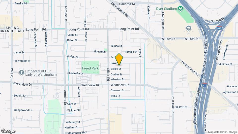 6534 Sivley St Map and Location Details