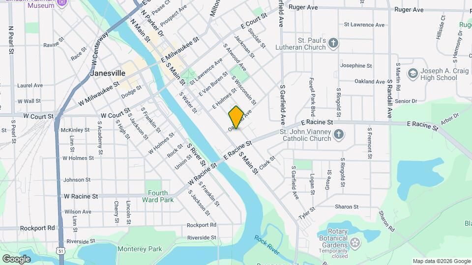 410 S Parker Dr Mapa y Detalles de la Ubicación