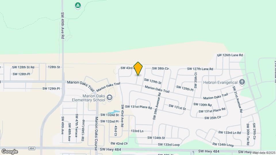 12793 SW 43rd Cir Map and Location Details